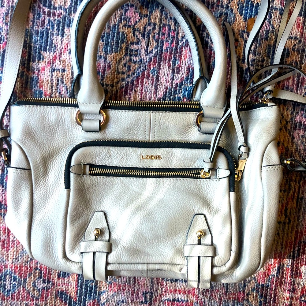 Lodis Small Leather Sport Satchel